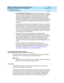 Page 86DEFINITY Enterprise Communications Server Release 6
Maintenance for R6r Volumes 1 & 2  555-230-126  Issue 2
January 1998
Management Terminal 
Page 3-2 Switch-Based Bulletin Board 
3
nLogoff Notification (Release 5) alerts system administrators, during log 
off from the system administration and maintenance interface, of possible 
system maintenance problems. This notification also alerts the system 
administrators that features that present a significant security risk are 
enabled. A message displays on...