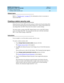 Page 326DEFINITY ECS Release 8.2
Administrator’s Guide  555-233-506  Issue 1.1
June 2000
Setting up telecommuting 
302 Creating a station security code 
10
Related topics
Refer to ‘‘
Training users’’ on page 313 for information on how to associate or 
disassociate PSA.
Creating a station security code
Station Security Codes (SSC) provide security to station users by preventing other 
users from accessing functions associated with the user’s station. Each station user 
can change their own SSC if they know the...