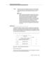 Page 141Codeset 6 Information Elements
Issue 6  June 1997
4-35
Data Item IE
The Data Item IE shown in Figure 4-20 returns information that an adjunct has 
queried for. The Data Item information element contains one information value. 
The data item type identifies what value is present in the IE. Presently, the Data 
Item IE is used in the response to the Integrated Directory Database query and in 
the reporting of ISDN Charge Advice.
Figure 4-20. Data Item Information Element
Data Item Type (octet 3):
This byte...