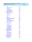 Page 26DEFINITY Enterprise Communications Server and System 75 and System 85
Terminals and Adjuncts Reference
555-015-201Issue 11
December 1999
Contents
xxvi
Tests21-18
Data Module Features21-18
Setting Options21-19
FCC Registration21-20
7400D Data Module PECs21-20
Additional Documents21-20
nThe 8400B Plus Data Module21-21
Applications21-21
Physical Description21-25
Tests21-27
Capabilities21-27
Power21-28
Setting Options21-28
Notes for Use with PC Packages21-29
FCC Registration21-30
8400B Plus Data Module...