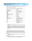 Page 350DEFINITY Enterprise Communications Server and System 75 and System 85
Terminals and Adjuncts Reference
555-015-201Issue 11
December 1999
The 8400 Series Voice Terminals
12-22 The 8405B, 8405B Plus, 8405D, and 8405D Plus Voice Terminals
12
Below is a list of the 12 default softkey features assigned to the 8405D and 8405D
Plus and the order in which they appear.
On 8405D and 8405D Plus voice terminals connected to a DEFINITY G3V3 or
later, the System Manager can choose to administer alternate features for...