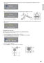 Page 33ENGLISH
29
–When the lamp life becomes less than 100 hours and the unit is still on, the remaining lamp life is displayed on the screen
automatically.
–When the lamp life becomes less than 5 hours, the remaining lamp life is displayed on the screen .
To clear the warning, press the MENUkey.
–When the lamp life has expired (Lamp Life 0 HOURS), the unit will be immediately turned off, and the WARNING indicator will
light up in red.
❖Initialize the Lamp Life
If the lamp is replaced to new one, follow this...