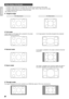 Page 2622
ENGLISH•To project a video source of a 4:3 aspect ratio, use either the Full, Normal or Zoom mode.
•To project a video source of a 16:9 aspect ratio such as 1080i, 1035i or 720p, use the Full mode.
•To project squeezed video sources, use the Full mode.
See “Setting” (
pg. 29).
When Using a 16:9 Screen
❖Original image
❖Full mode
A wide image of a 16:9 aspect ratio is projected in the proper
vertical-to-horizontal proportions.
❖Normal mode
❖Zoom mode
A 4:3 image appears horizontally elongated when...