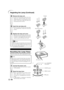 Page 5756
Regarding the Lamp (Continued)
4
5
6
1
2
Info
AC socket Securing screwsHandle
ENTER button
MENU button
R button
Info
2
1
A
S
P
E
C
TE
N
T
E
R IN
P
U
T
M
E
N
U
I
N
P
U
TS
T
A
N
D
B
Y
/
O
NL
A
M
PT
E
M
P
.
ASPECTENTERINPUT
MENU
INPUT
STANDBY/ONLAMPTEMP. / I STANDBY/
ON button
Connect the power cord.•Plug the power cord into the AC socket
of the projector.
Reset the lamp timer.•While simultaneously holding down
MENU, 
 ENTER and R on the projec-
tor, press 
 / I STANDBY/ON on the pro-
jector.
•“LAMP...