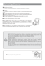 Page 20Defrosting ·Cleaning
Defrosting the freezer
The freezer defrosts automatically. No manual operation is needed.
Cleaning
The refrigerator should be cleaned regularly to prevent bad stored food
odors.
For safety, unplug the power cord before cleaning the refrigerator.
Clean the refrigerator with a soft cloth or sponge with warm water (can
be added with mild detergent).
Dry water droplets on the refrigerator surfaces with a dry cloth.
Use of the cleaning filter (on some models)
The design service life is...