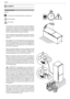 Page 234
English
 4. SAFETY
 Safety precautions
Symbols:
General advice to optimise operation of the appliance
General danger
 Hot surfaces
t 5IJTIBOECPPLNVTUCFTUPSFEUPHFUIFSXJUIUIFBQQMJBODF
for any future consultation. In the event of sale or transfer to 
another person, make sure that the handbook is provided 
together with the appliance, thus enabling the new user to 
know its operation and the relevant warnings.
t 5IFTFXBSOJOHTIBWFCFFOESBGUFEGPSZPVSTBGFUZUIFSFGPSF

please read them...