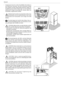 Page 605
Deutsch
tVergewissern Sie sich vor dem Anschließen des Gerätes an 
das elektrische Stromnetz, dass die Leistung der Anlage 
den Angaben auf dem Typenschild entspricht. Sollten zur 
Installierung des Gerätes Änderungen an der häuslichen 
elektrischen Anlage notwendig sein, müssen diese von 
Fachkräften vorgenommen werden
t
Wird das Gerät verrückt, muss beachtet werden, dass 
die Bauteile auf der Geräterückseite auch nach 
Unterbrechen der Stromzufuhr noch einige Zeit heiß 
bleiben. 
t
Das Gerät...