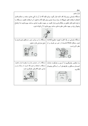 Page 45
 ﻞﺤﻣ
  
  يﺪﻨﺑ  زاﺮﺗ
  
       
دﺮﻴﮔ  راﺮﻗ  ﺖﺑﺎﺛ  ﻒﻛ  ﻚﻳ  يور  ﻲﺘﺴﻳﺎﺑ  هﺎﮕﺘﺳد
 .
                 ﻞـﺑﺎﻗ  ﻢـﻜﺤﻣ  و  ﺖﻔـﺳ  يﺎـﻫ  ﻲﻳﻻ  زا  نآ  زا  هﺎﮔ  ﻪﻴﻜﺗ  ياﺮﺑ
  ﺪﻴﻨﻛ هدﺎﻔﺘﺳا  لﺎﻌﺘﺷا
 .
ﭽﻴﻫ
   ﺪـﻴﻨﻜﻧ  هدﺎﻔﺘﺳا  نآ  ﺖﻴﺒﺜﺗ  ﺎﻳ  هﺎﮔ  ﻪﻴﻜﺗ  ياﺮﺑ  يﺪﻨﺑ  ﻪﺘﺴﺑ  داﻮﻣ  زا  هﺎﮕ
 .
   ار  هﺎﮕﺘـﺳد
         
ﺪـﻴﻨﻛ زاﺮﺗ  موﺰﻟ  مﺎﮕﻨﻫ  رد  ﻢﻴﻈﻨﺗ  ﻞﺑﺎﻗ
 يﺎﻫ  ﻪﻳﺎﭘ  ﺎﺑ
 .
         عﺎـﻔﺗرا  ﺎـﺗ  ﺪـﻴﻧﺎﺧﺮﭽﺑ  ﺖﻋﺎـﺳ  يﺎـﻫ  ﻪـﺑﺮﻘﻋ  ﺖـﻬﺟ  رد
دﻮﺷ  هﺎﺗﻮﻛ  نآ  ﺎﺗ  ﺪﻴﻧﺎﺧﺮﭽﺑ  ﺖﻋﺎﺳ  يﺎﻫ  ﻪﺑﺮﻘﻋ  ﺲﻜﻋ  ﺖﻬﺟ  و  دﺎﻳز  لﺎﭽﺨﻳ
 ....