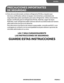 Page 45
 INFORMACIÓN DE SEGURID AD  PÁGINA  3
8.  Este  aire ac ondicionado  contiene  refriger ante R410a  y requier e que 
técnic os certiﬁcados  utilicen el equipo , herr amientas  y estándar es de 
seguridad  adecuados  aprobados  para este  refriger ante. Utilice  únicamente 
equipo  certiﬁcado  para el  refriger ante R410a.  Además , según  las leyes 
f eder ales, todo  refriger ante debe  retir arse  del  aire ac ondicionado  de maner a 
adecuada  antes de que  se le deseche. 
Para descartar el producto...