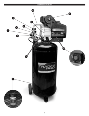 Page 97
COMPRESSOR FEATURES
43
5
11
8
1
6
9
2
7
10  