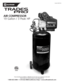Page 1Model #835534
AIR COMPRESSOR
19 Gallon / 3 Peak HP
0000000
If you encounter any problems or difficulties, Do not return your compressor to the store!
Please contact our toll-free customer service department at:
1-800-423-3598 • 1-310-522-9008 (California Only) • www.alltradetools.com  