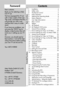 Page 2Extended functions
1 Installation . . . . . . . . . . . . . . . . . . . . . . . . . 4
2. Safety notes . . . . . . . . . . . . . . . . . . . . . . . . 5
3. The Remote Control . . . . . . . . . . . . . . . . . . 6
4. Daily Operation . . . . . . . . . . . . . . . . . . . . . 8
5.  Selecting the Operating Mode . . . . . . . . . . . 8
6.  Station Selection. . . . . . . . . . . . . . . . . . . . . 9
7. User Help (Information). . . . . . . . . . . . . . . 10
8. Menu Control. . . . . . . . . . . . . . . . . . ....