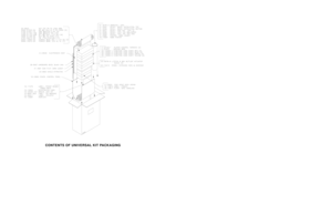 Page 2CONTENTS OF UNIVERSAL KIT PACKAGING 