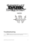 Page 41CHAPTER
Gauntlet: Dark Legacy Universal Conversion Kit 41
Troubleshooting
NOTICE: 
This Chapter only covers repair of items included in conversion kit. For information on 
repairing or maintaining original components, please refer to original manual. 