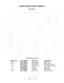 Page 71Parts4-20
WHEEL DRIVER BOARD ASSEMBLY
04-11127
Field Replaceable Parts
DESIGNATIONPART NUMBERFUNCTIONDESCRIPTION
BR15100-13945-00Bridge Rectifier100V 6A SIP
D2-D35070-14526-00Diode RectifierMR751 100V 6A
D75070-15115-00Dual RectifierMUR1605 50V 8A SIP
F1-F25731-14094-00Circuit Protection4A 125V 5x20mm SB Fuse
Q15162-08976-00Transistor2N6427 NPN
Q25160-14035-00Transistor2N3904 NPN
U1-U25370-12602-00Driver CircuitULN2064B IC
U45370-14069-00Power DriverLM12 Op Amplifier 