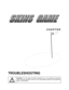 Page 50CHAPTER

TROUBLESHOOTING
CAUTION: 
Turn AC power off before attempting any of the following procedures,
unless otherwise specified. Failure to do so may damage equipment, cause personal
injury, or void warranty. 