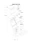 Page 116Parts          7-2
CABINET FRONT VIEW
09-96020
4308-01123-20B 4108-01193-10B 01-11262 4506-01106-24B4406-01128-00 5555-15098-00 03-9373-108-7456-403-9373-103-8252-2
31-3586
5642-14632-00
4408-01128-00 4108-01193-10B 