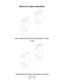 Page 128Parts          7-32
Electronic Cable Assemblies
SERIAL COMMUNICATIONS CABLE (NULL MODEM DB-9F TO DB-9F)
20-10532
VIDEO COMMUNICATIONS CABLE (SHIELDED DB-15F TO DB-15M)
5797-13171-00 