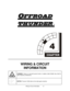 Page 61Wiring & Circuit Information          4-1

	
TM


WIRING & CIRCUIT
INFORMATION
WARNING: 
Failure to reconnect ground wires or replace metal shields may result in
radio frequency interference.
NOTICE: 
The term VGM refers to the video game machine. 