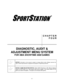 Page 554-1
	
70
C H A P T E R
F O U R
DIAGNOSTIC, AUDIT &
ADJUSTMENT MENU SYSTEM
FOR NBA SHOWTIME 2000 GAMES
NOTICE: Information in this manual is subject to change without notice. Midway reserves the
right to make improvements in equipment as progress in engineering warrants.
NOTICE: GAME-SELECTION SWITCH. Select NBA Showtime or NFL Blitz by flipping
switch 8 at DIP bank U13. Then power down and up again. The Attract Mode for the
game you select will appear. The player can still play either game. 