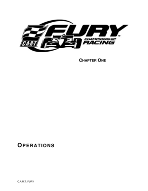 Page 7CHAPTER ONE
C.A.R.T. FURY 
OPERATIONS 