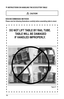 Page 1414
  CAUTION!
 
NON-RECOMMENDED METHODS
Please note the following illustrations carefully before assembling tabl\
e to stand.
DO NOT LIFT TABLE BY RAIL TUBE.
  TABLE WILL BE DAMAGED 
IF HANDLED IMPROPERLY.
 INSTRUCTIONS ON HANDLING THE ECOCUTTER TABLE
Figure-17   