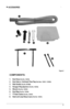 Page 77
 ACCESSORIES



COMPONENTS: 
1. Dust Hose (Part No. 133533)
2. Dust Gate w / Anti-back Flow Flap (Part Nos. 133531 / 133530)
3.  Side Handle (Part No. 801086)
4.  Hexagon Ring Spanner (Part No. 133534)
5. Wrench (Part No. 133535)
6. Dust Bag (Part No. 133544)
7. TT Ruler Guide (Part No. 133527)
8. Hook and Loop Strap (2 pcs) (Part No. 133551)


Figure-2   