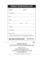 Page 35PRODUCT REGISTRATION CARD
Model No.                  Serial No.
Company Name: ______________________________________________
Name: ______________________________________________________
Address: ____________________________________________________
City: _______________________State: ________Zip: ________________
Telephone: ___________________________________________________
Purchase Date: _______________________________________________
Dealer’s Name: _________________________________
Note:  Serial &...