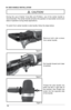 Page 1615
 SIDE HANDLE INSTALLATION
During  the  use  of  Alpha
®  Core  Bits  and  Proﬁlers,  use  of  the  center  handle  is 
recommended. The center handle will allow the operator to have better control and 
ease of operation during these applications.
To switch from center handle to side handle, follow the steps below:
  CAUTION!
Figure-12
Figure-13
Figure-14 Remove  both  side  screws 
from center handle.
Pull  handle  forward  and  clear 
of polisher.
Thread  the  side  handle  into 
either  the  left...