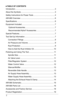 Page 22
TABLE OF CONTENTS
Introduction ........................................................................\
........3
About the Symbols ....................................................................3
Safety Instructions for Power Tools ...........................................4
AIR-680 Overview .....................................................................6
Specifications ........................................................................\
....6
Equipment Included...