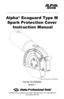 Page 1Part No: ECOGRDSB Version 1
103 Bauer Drive, Oakland, NJ 07436 • 800-648-7229 • Fax: 800-286-01 14
www.alpha-tools.com
Alpha® Ecoguard Type M 
Spark Protection Cover  Instruction Manual
MANUAL
(*Shown with angle grinder / sold separately)  