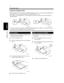 Page 493-6
2. Placing the Original
Making Copies
Chapter 3
Using the Original Glass
Different methods are used to place the original depending on its type. Use the procedure appropriate for
your original. If you are using an Electronic Document Handler,
p. 3-4
 If you place your original directly on the Original Glass, make sure that it is placed in the direction
illustrated below.
 If you need to place your original in a direction different from these examples, set “Original Direction”
(the direction of the...