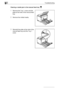 Page 1069Troubleshooting
9-6Clearing a media jam in the manual feed tray 
1Remove the Tray 1 cover and the 
plate at the inlet of the manual feed 
tray.
2Remove the misfed media.
3Reinstall the plate at the inlet of the 
manual feed tray and the Tray 1 
cover.
Downloaded From ManualsPrinter.com Manuals 