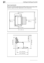 Page 162Installing and setting up the printer
2-6Space requirements
Be sure to provide enough space around the printer to ensure easy printer 
operation, paper and toner replacement, and maintenance.
3.9 (100 mm)
3.9 (100 mm)
23.2 in. (589 mm)
11.8 5.9 
35.1 in. (891 mm) (150 mm)  (300 mm) 
16.1 in. (410 mm)
18.7 in. (475 mm)
21.7 (550 mm) 15.6 (395 mm)
11.2 (285 mm)
Downloaded From ManualsPrinter.com Manuals 