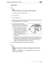 Page 23Installing and setting up the printer2
2-13 USB interface
✎
Note
Windows 95/NT4.0 do not support USB connections.
1Turn off both the PC and the printer.
2Turn on the PC.
3Turn on the printer.
4When Windows and the printer are both ready, connect one end of the 
interface cable to the PC’s USB port .
5Connect the other end of the 
interface cable to the USB interface 
connector on the back of the printer.
?Does the Windows operating 
system detect the new device?
➜Plug-and-play driver installation 
should...