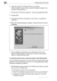 Page 363Installing the printer driver
3-12
6Check the “Search for the best driver for your device. 
(Recommended).” option button, check the “Specify a location” box, 
and then choose [Browse...].
7Browse the CD-ROM and navigate to “\Drivers\language\Win98USB.” 
8Choose [OK].
9Follow the instructions that appear on the screen to complete the 
installation.
10When the following dialog box displays, choose [Finish] to finish the 
installation.
11This completes the installation of the USB device driver for the...