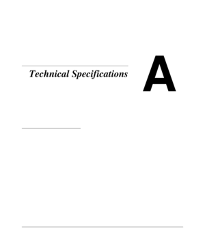 Page 145A
Technical Specifications
Downloaded From ManualsPrinter.com Manuals 