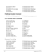 Page 158Supported DOCs 158
Set formfeed to CR+FF %%IncludeFeature: ffiscrff
Wrap lines %%IncludeFeature: autowrap
Set number of lines per page %%IncludeFeature: linesperpage
Set margins %%IncludeFeature: lpmargins
Set orientation %%IncludeFeature: lporientation
PostScript Emulation Command
SC 200 to set PostScript protocol %%IncludeFeature: parpsprotocol x
CCITT Groups 3 and 4 Commands
Start decompression %%ImageData
Set encoded byte flag %%EBAMode
Set end of block %%BlockEnd
Set line end %%LineEnd
Eject page...