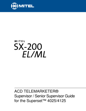 Page 1ACD TELEMARKETER®  