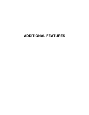 Page 35ADDITIONAL FEATURES 