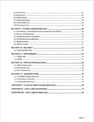 Page 2428.4 ROTATIONAL 
. ..-....................................................~~.............................................~.........-.-...--..-..-.... 25 
8.5 
BROADCAST . . . . . . . . . . . . . . . . . . . . . . . . . . . . . . . . . . . . . . . . . . . . . . . . . . . . . . . . . . . . . . . . . . . . . . . . . . . . . . . . . . . . . . . . . . . . . . . . . . . . . . . . . . . . . . . . . . . . . . . . ............ 25 
8.6 MESA-FORMS . . . . . . . . . . . . . . . . . . . . . . . . . . . . . . . . . . ....