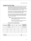 Page 102So&are Configuration Planning 
Company Fax Cover Page 
The last item you need to plan is your company fax cover page. The cover page is 
delivered with all faxes, except faxes from users who have their own cover page. 
Layout an 8.5” by 
11” page with your design. You should include your company 
name, address, telephone number, and fax number. You can also add your company 
logo and a short message indicating that the fax is from your company. 
Fax the company cover page into the system administrator’s...