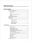 Page 141Table of Contents 
About This Manual 
Who Should Read This Manual.. ...................................................................... vii 
How to Use This Manual ................................................................................. vii 
Reference Chapters.. ..................................................................................... ..vi i 
Task Lists ....................................................................................................... vii 
Procedures 
......