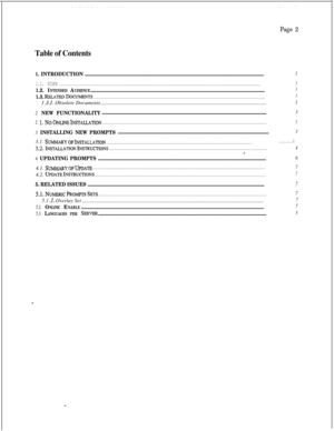 Page 189Page 2
Table of Contents
1. INTRODUCTION...................................................................................................................................................3
1.1. SCOPE.....................................................................................................................................................................3
1.2. INTENDED...