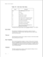 Page 208Enhanced In-band IntegrationTable 
l-2Valid Action Field EntriesAction
Dnn
H
T
Wn
wnvo
Vlv2
v3
v4
v5
1Description
Dial DTMF digits nn (O-V, A-D)
Hang-upGo off-hook
Wink 
n/l OS of a second
Wait n/l 
OS of a second
Play 
login prompt with passcode required
Play 
login prompt, passcode optional *
Play Forward All greeting
*.Play Ring No Answer greeting
Play Busy Forward greeting
Play General greeting (Receptionist II or
Message Center greeting)
’ The system will not require callers to enter a passcode if...