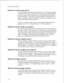 Page 231Network Billing and Reports 
umber of network nodes sent to 
The Make Multiple and Broadcast features permit users to send a single message to 
more than one node. This counter allows the administrator to charge separately for 
each node to which a batch message is sent, since each destination node requires a 
separate transmission. The number of recipient mailboxes on each node does not 
matter. For example, a single message that is broadcast to five mailboxes on three 
different nodes increments this...