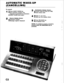 Page 74AUTOMATIC WAKE-UP 
(CANCELING) 
To cancel: 
1 a Press GUEST ROOM key 3 Destination display shows: 
0 Present wake-up time (P if PM 
0 Dial extension number (not 0 Room status code 
required if connected to extension) 
1 
0 GU’EST ROOM lamp lights - 
4 0 Press * # (or **) 
0 Wake-up time display clears 
: 
2 Source display shows: 
0 Extension number 
0 Message register displayed 
5 0 Press RELEASE key 
0 All displays clear 
NOTE: If a printer is used a record is 
printed when the RELEASE key is 
pressed.  