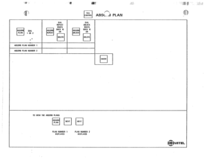 Page 1144P  ‘.< ’ r-l 
TOLL 
CONTROL ASS‘? PLAN 
DIAL 
1 OR 2 
L 
L 
ABSORB PLAN NUMBER 1 
ABSORB PLAN NUMBER 2 DIAL 
REPEAT 
E 
DIAL 
UNLOCK 
DIGITS 
(MAX 41 
OR 
TO VIEW THE ABSORB PLANS: 
pqqINIXI] 
PLAN NUMBER 1 PLAN NUMBER 2 
DISPLAYED DISPLAYED 
6B MITEL  