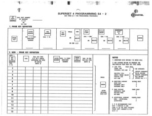 Page 250OR 
161-256 
1. PRIME KEY DEFINITION 
PRIME 
cl KEY , 
1 LISTED 
.I NUMBER . 
DIAL 1-4 DIGIT 
DIRECTORY 
NUMBER 
SUPERSET 4 PROGRAMMING S4 - 2 ISEE FORM ~4-1 FOR PROGRAMMING PROCEDURES) 
OR COR 1.2.3 
I I 
2. NON - PRIME KEY DEFINITION 
DIAL l-30 
DIAL 2-256 
OR Fi 0R.m 
q 
I I 
2 
3 
4 
5 
6 
7 
8 
9 
10 
11 
12 
13 
14 
15 
PRESS 
AFTER 
DEFINING 
EACH KEY 
I I I 
I I I 
I 
NOTES 
1. UNOEFINEO KEYS DEFAULT TO SPEEO CALL 
2. USE LISTINGS BELOW TO PRODUCE THE 
ONE.TllREE,OR FOUR DIGIT KEY TYPE CODES 
A...