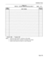 Page 193Installation Forms 
TABLE 3-31 
FORM 30 - SYSTEM ABBREVIATED DIAL ENTRY ** 
SHEET _ OF _ 
NUMBER DIGIT STRING 
* Generic 1000 ** Generic 1001 
Notes: 1. Specify the Index Number; a maximum of three digits. 
2. Specify the Digit String; a maximum of 26 digits (25 if private). 
3. Specify which entries are Private (Y) or Non-Private (N). 
Page 3-49  